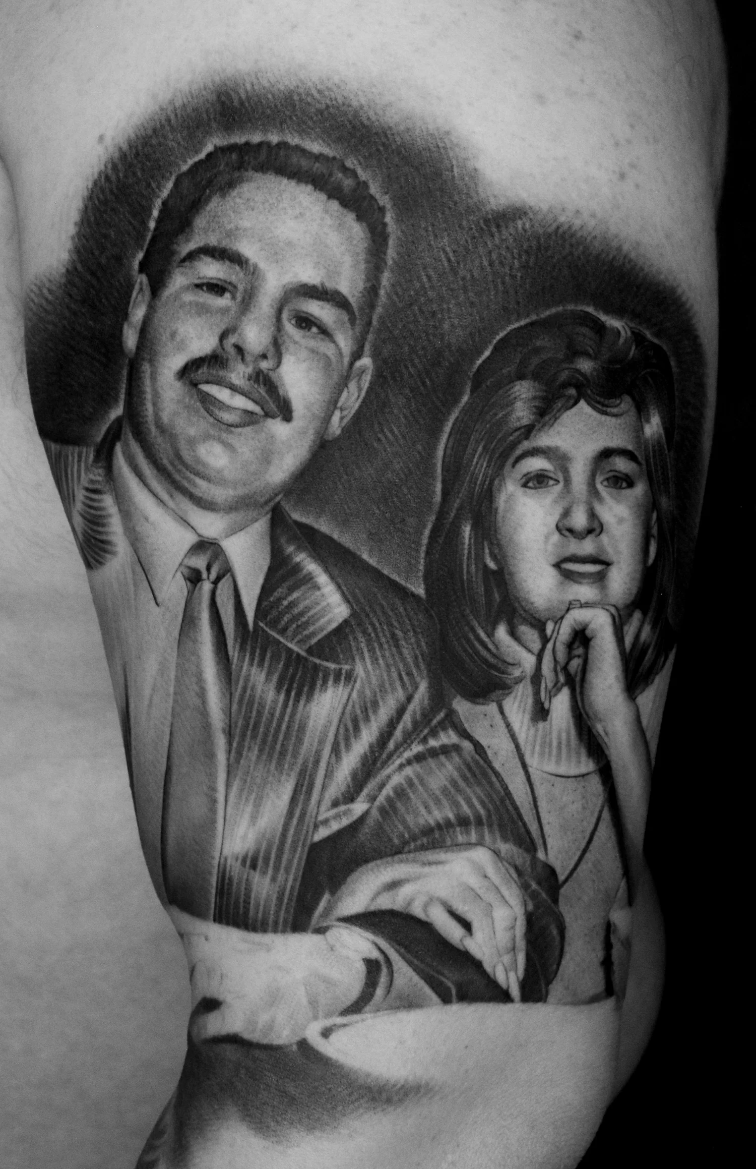 Black and grey tattoo by Rascal 61G, piece 5