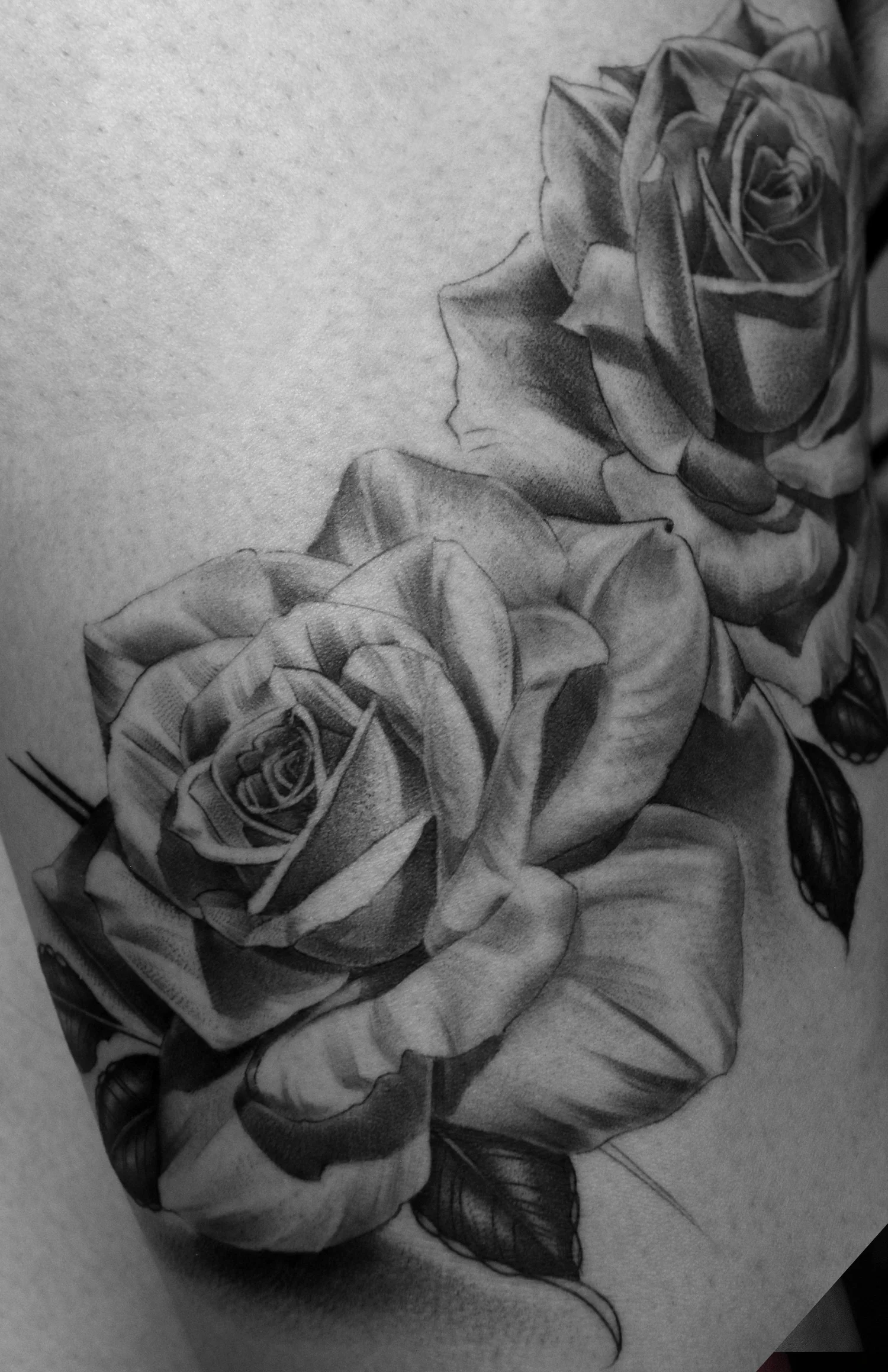 Black and grey tattoo by Rascal 61G, piece 7